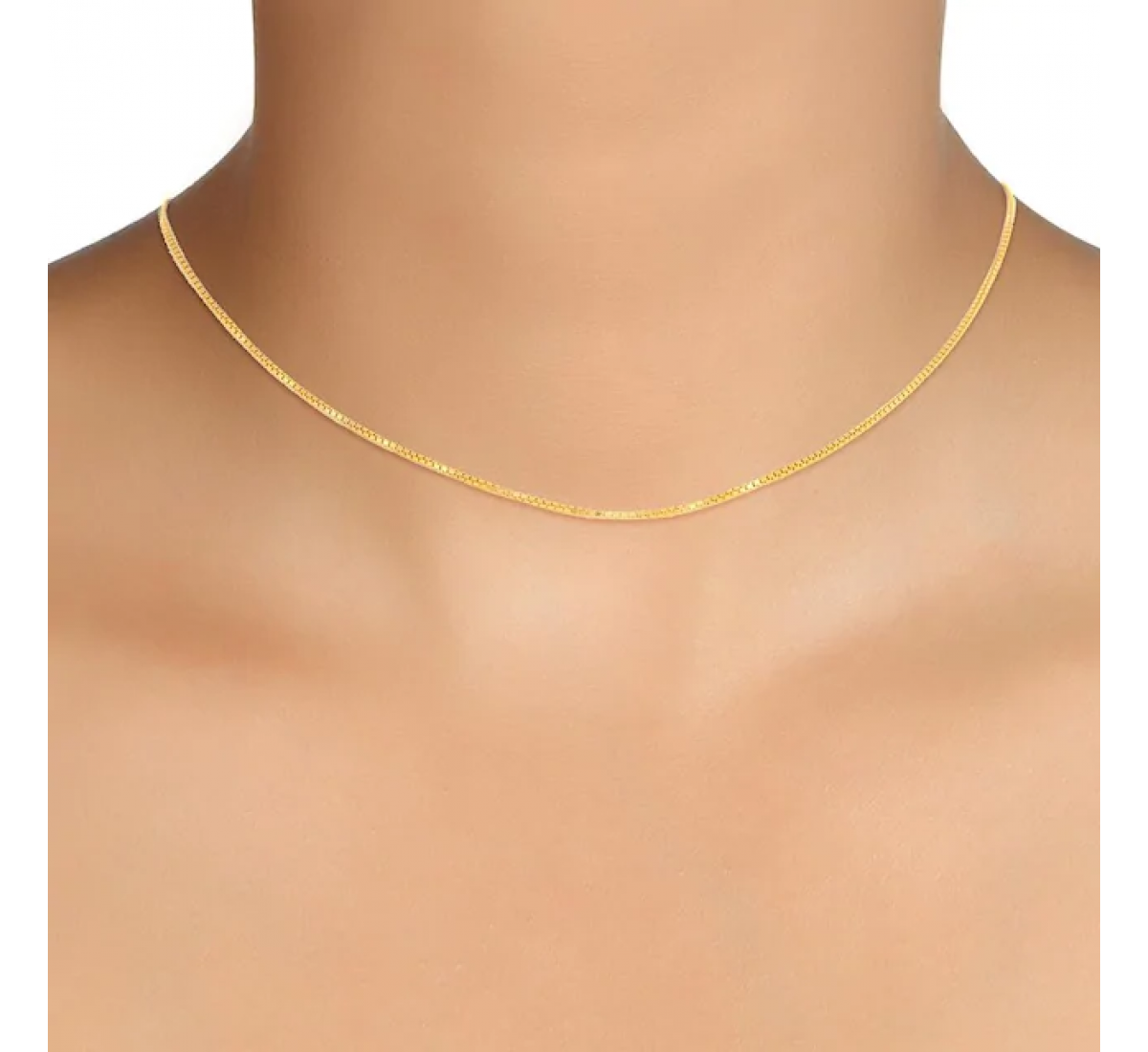Elegant Slender Gold Chain