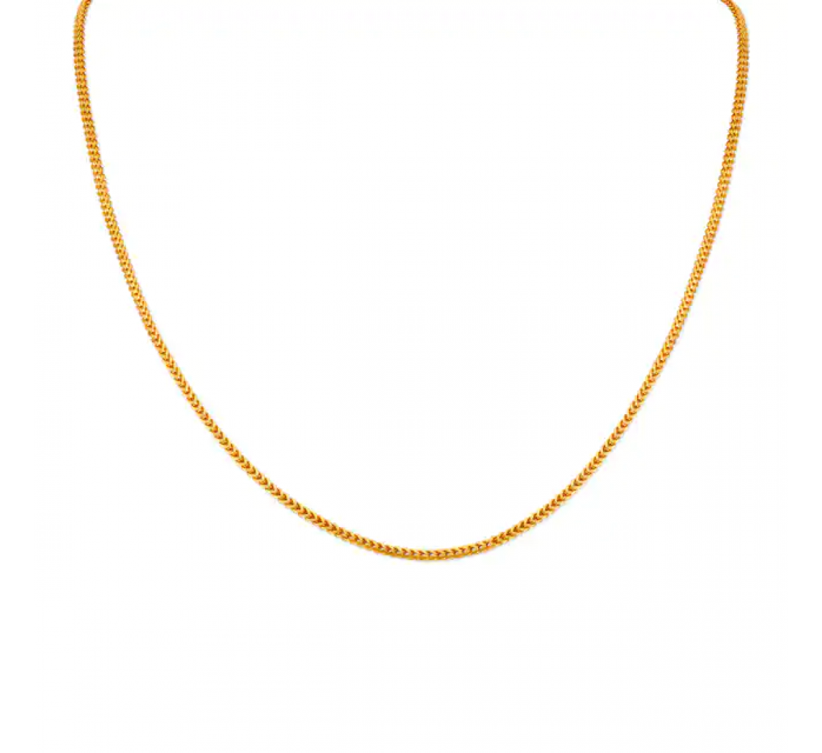 Striking Bead Gold Chain