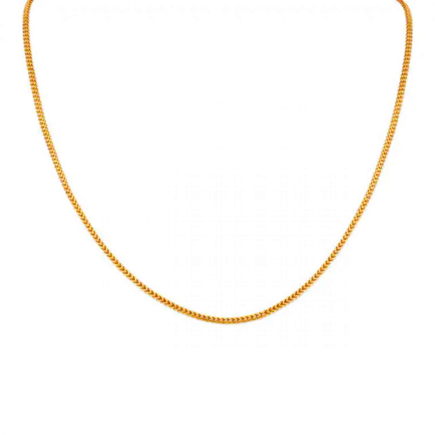 Striking Bead Gold Chain