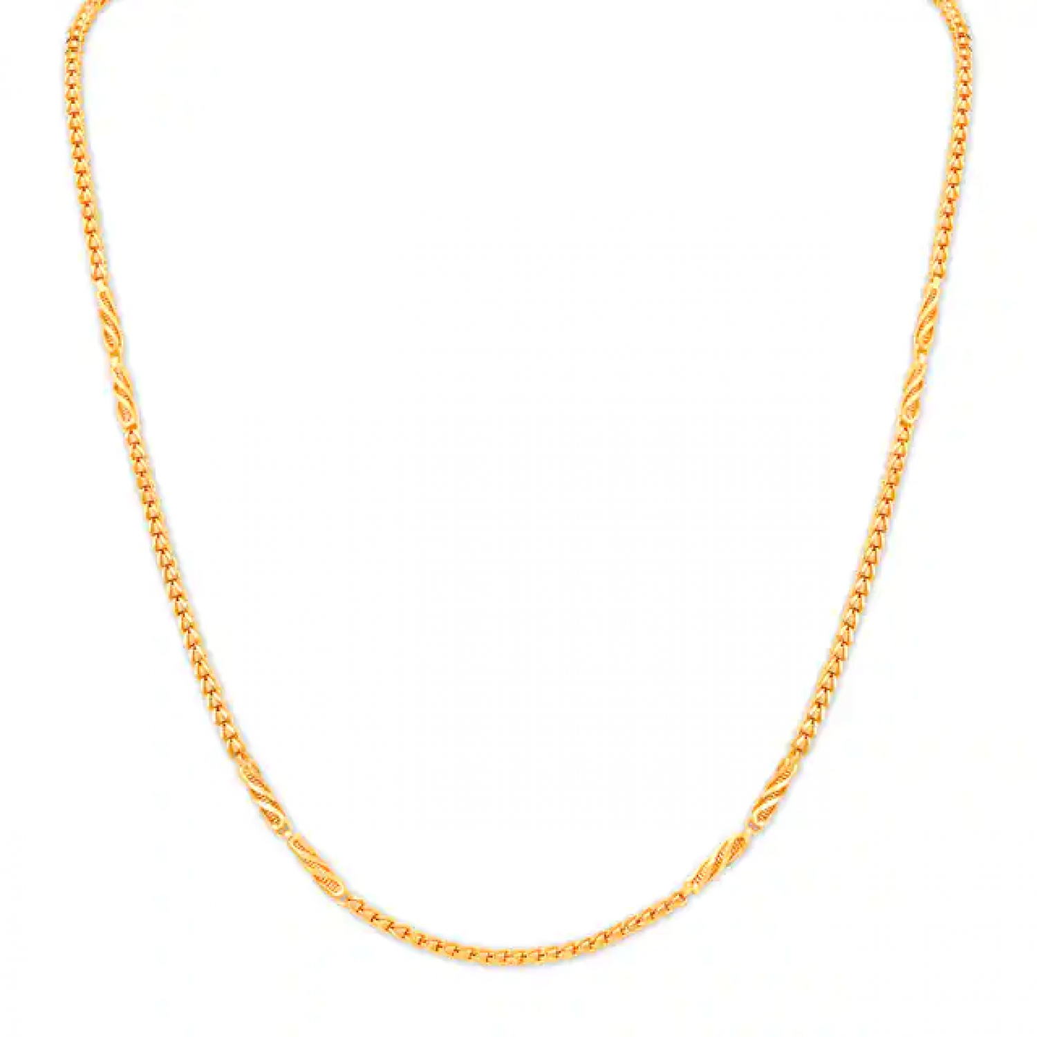Traditional Eleanor Gold Chain