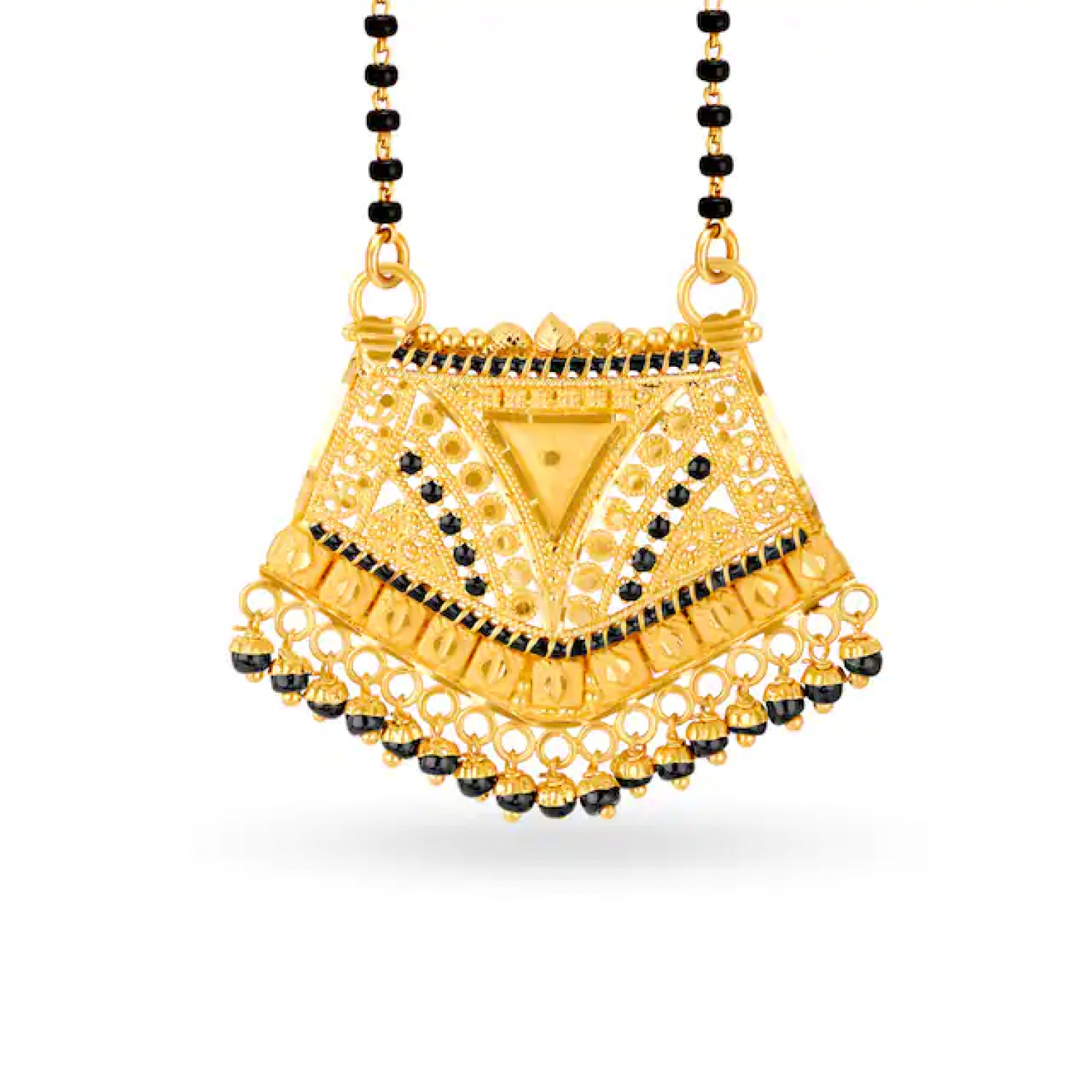 Glimmering Gold Mangalsutra