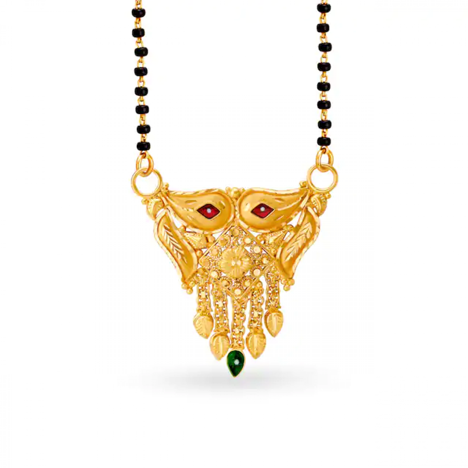 Kunal Leaf Gold Mangalsutra