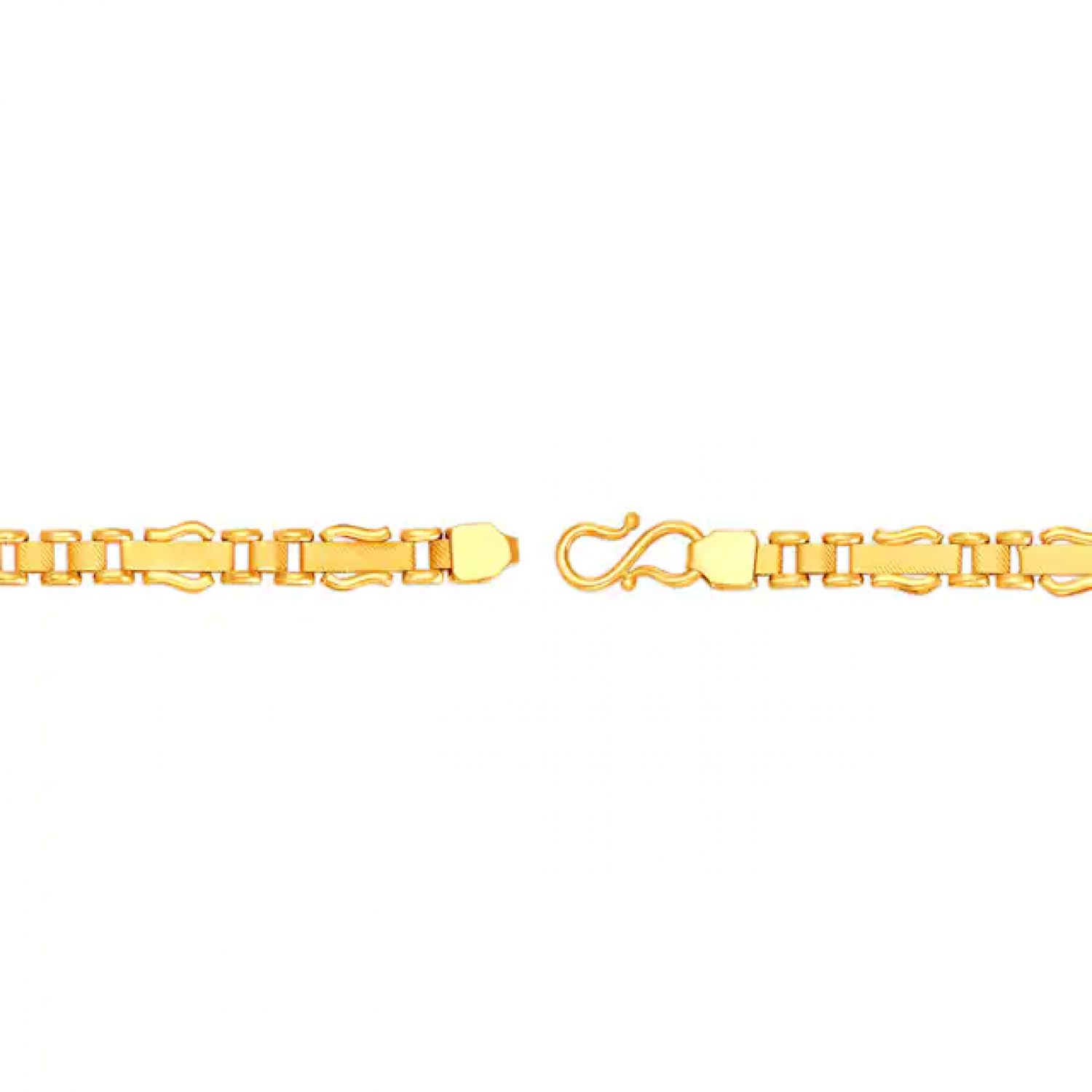 Elegant Modern Gold Bracelet