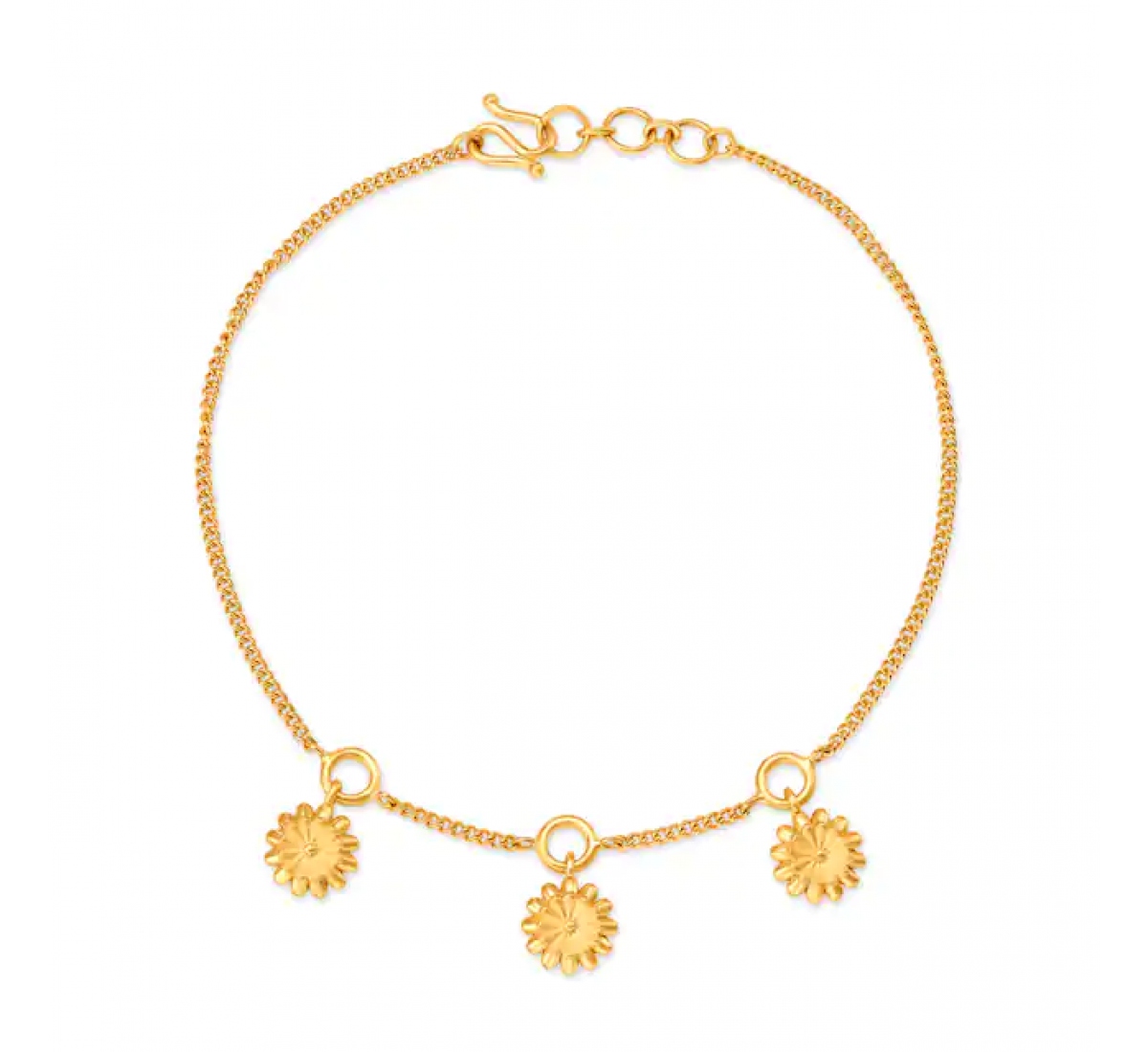 Lovely Gold Floral Bracelet