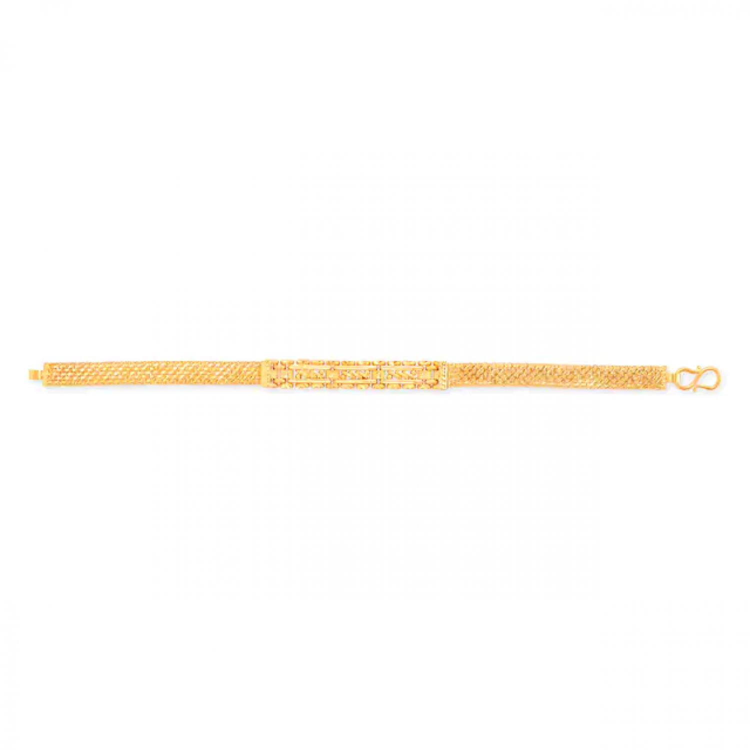 Faceted Gold Bracelet