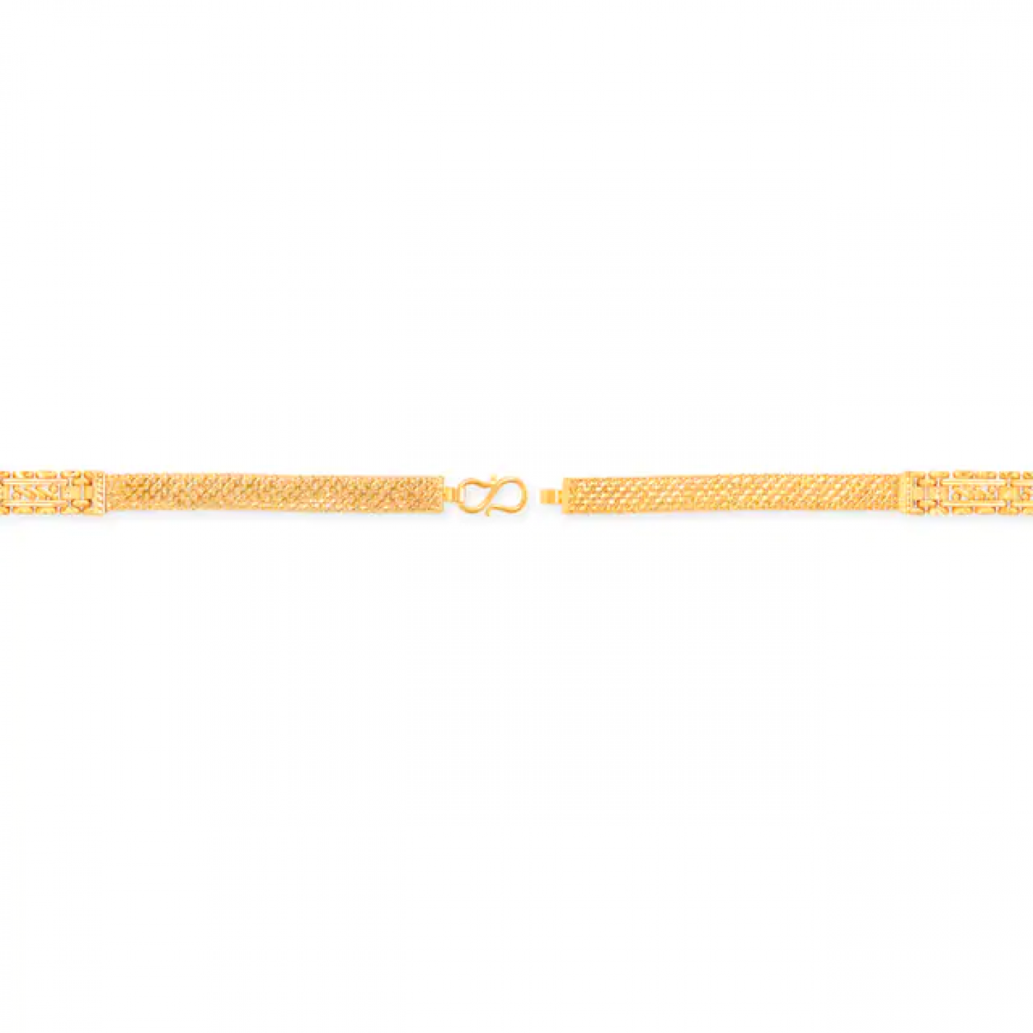 Faceted Gold Bracelet