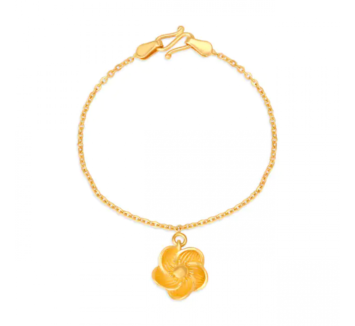 Suave Floral Gold Bracelet