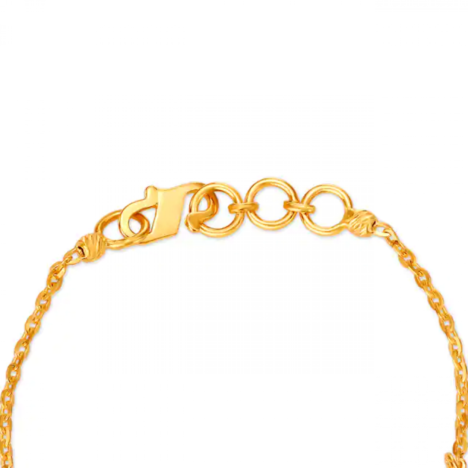 Cute Duck Gold Bracelet