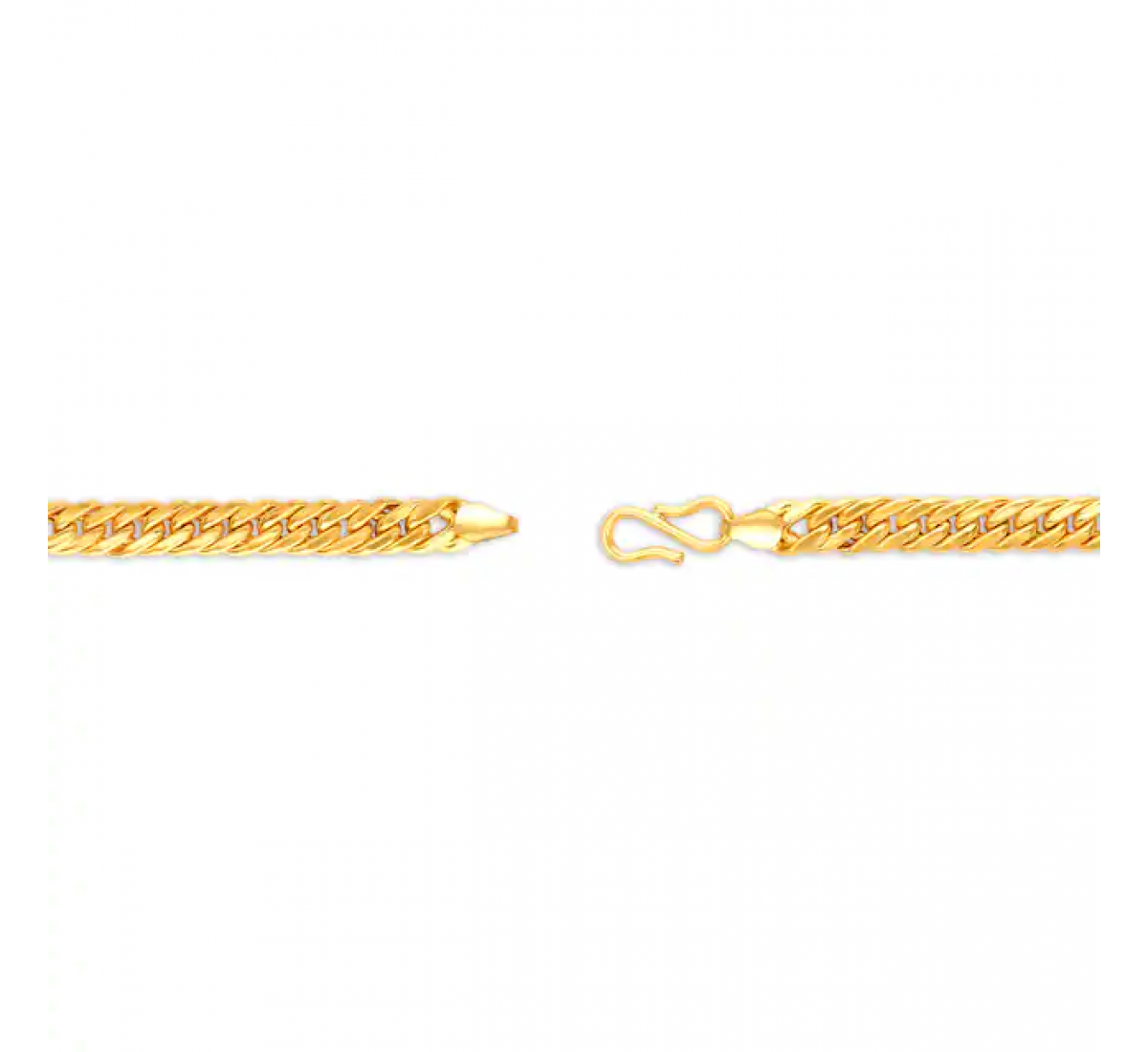 Om Engraved Gold Bracelet