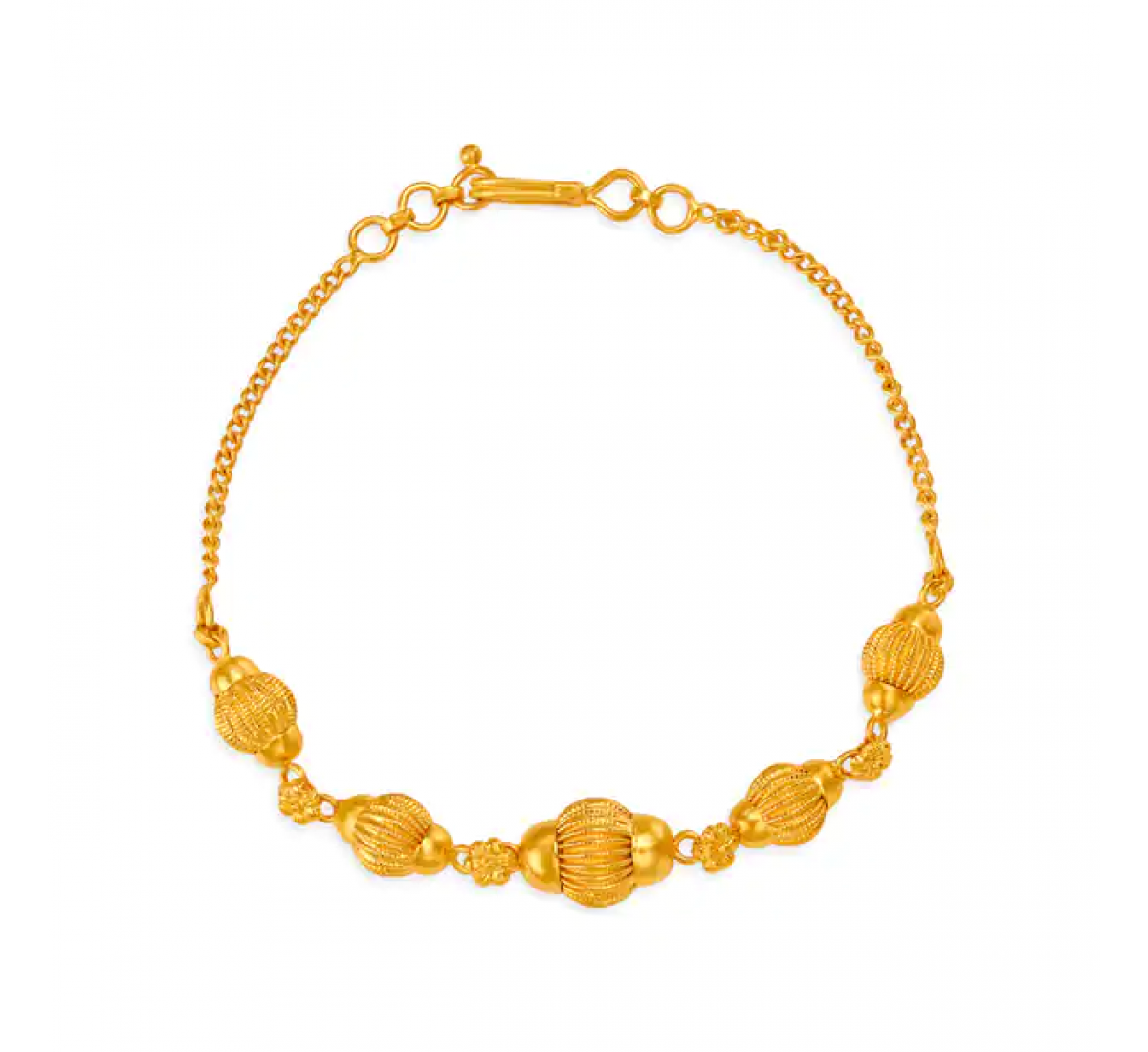 Classical Rudra Gold Bracelet