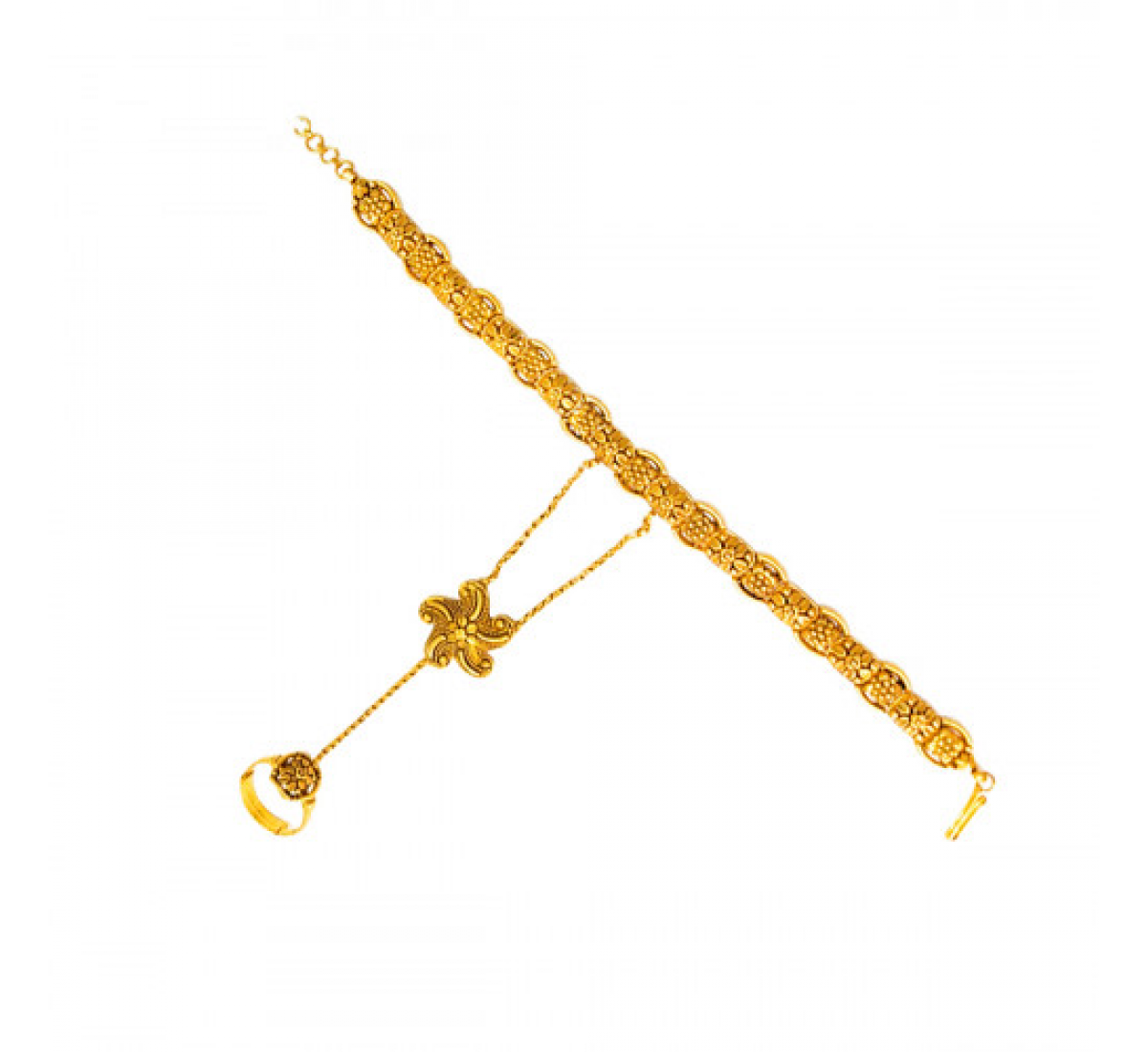 Enthralling Gold Bracelet