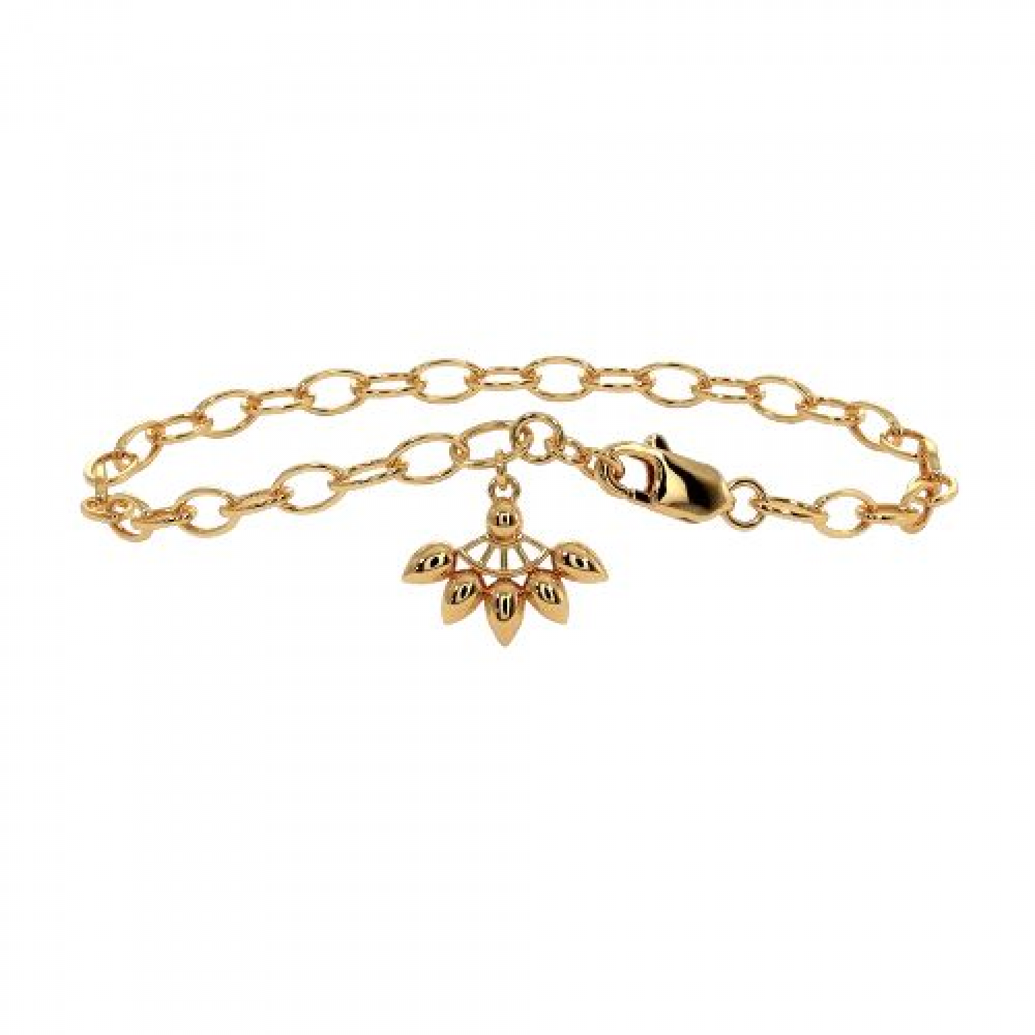 Esirous Charm Gold Bracelet