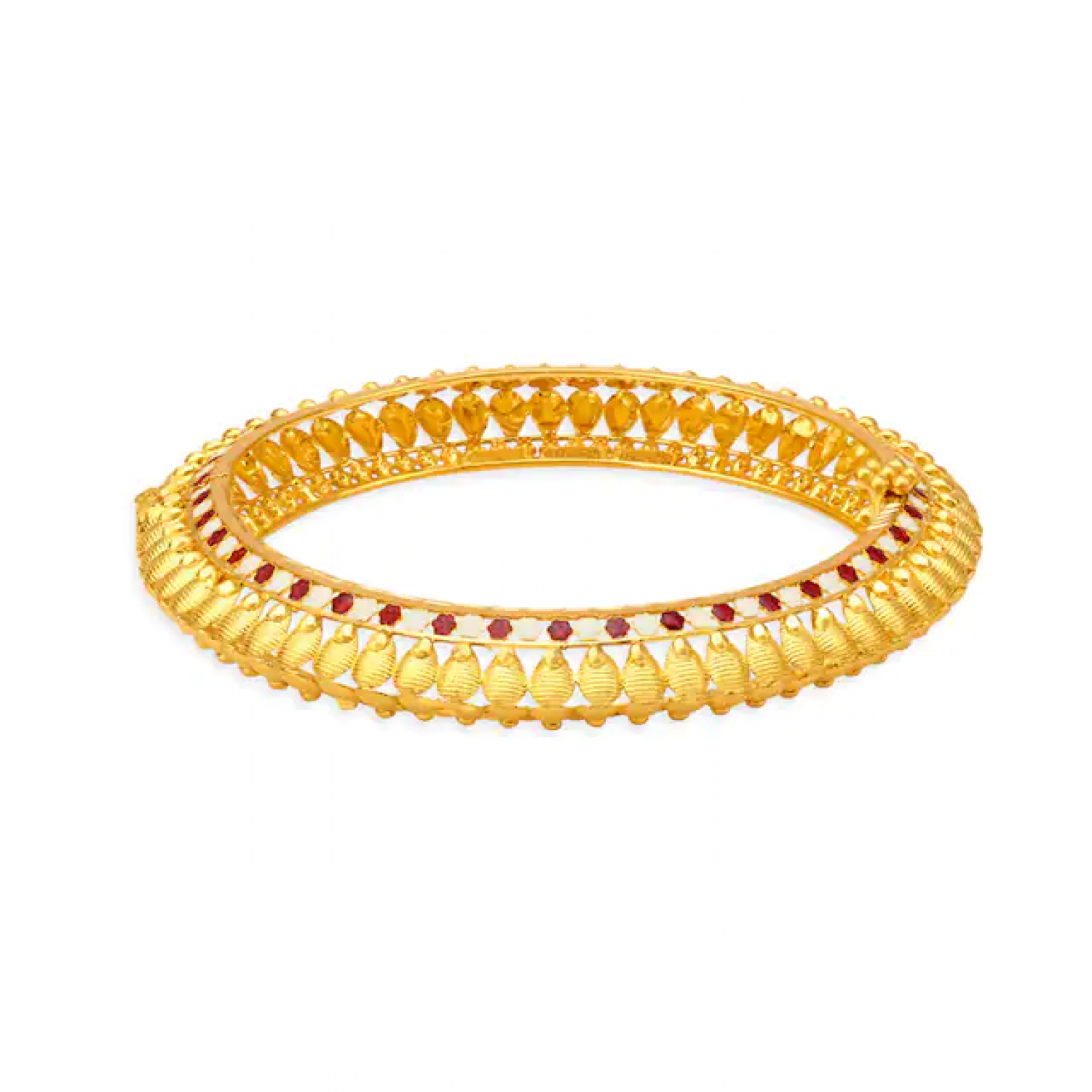 Detailed Gold Fancy Bangles