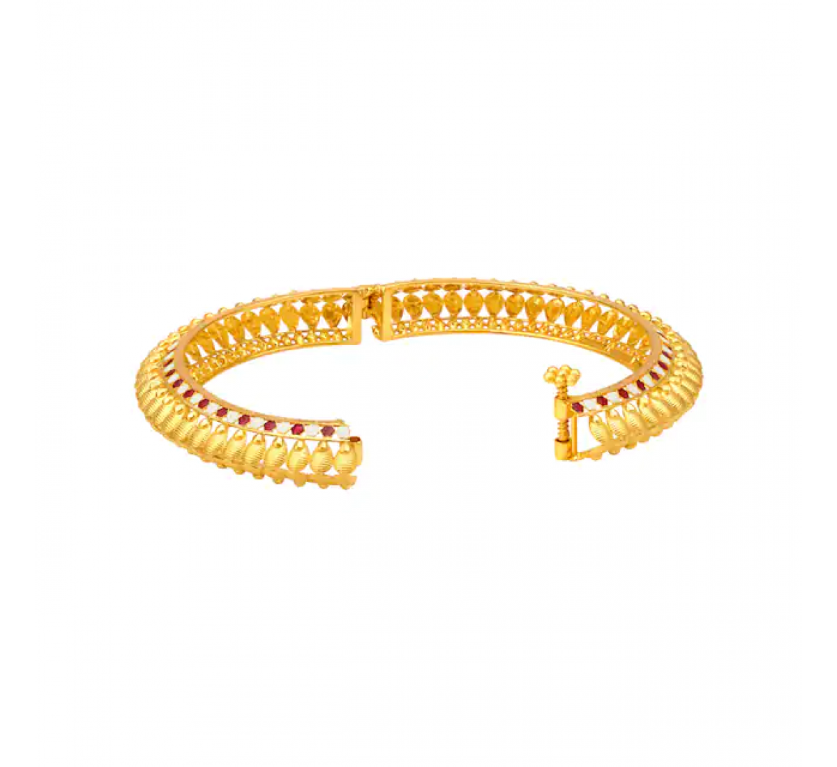 Detailed Gold Fancy Bangles
