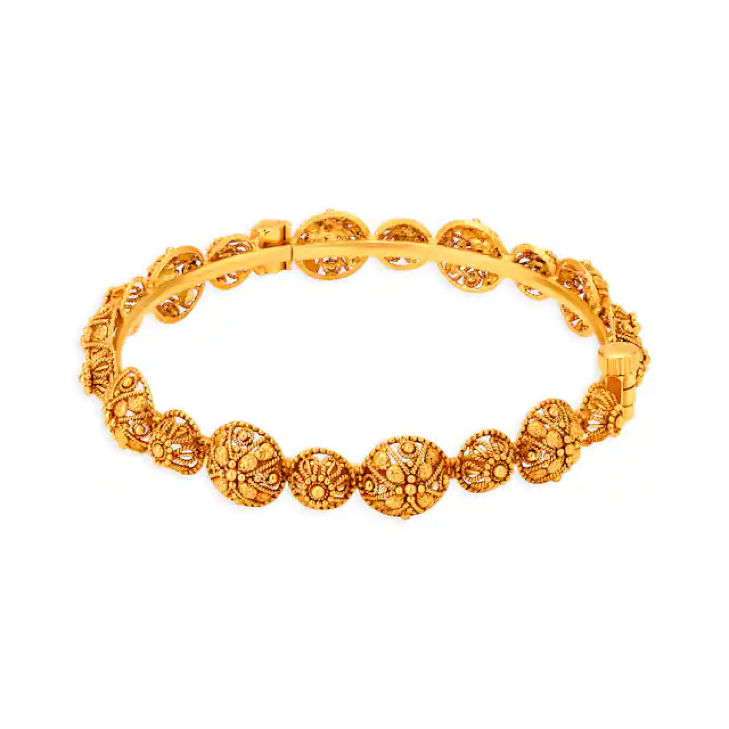 Antique Carved Gold Bangles