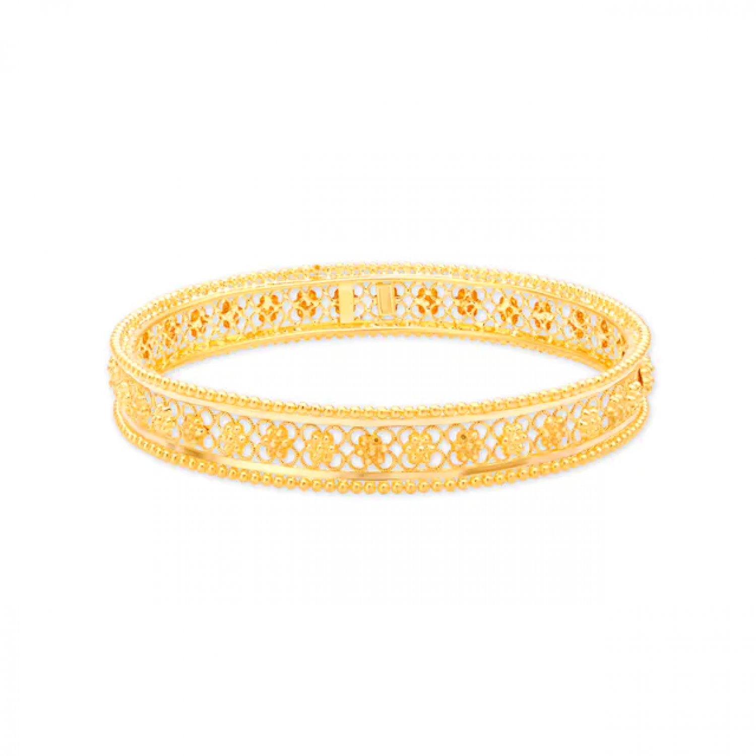 Intricate Fancy Gold Bangles