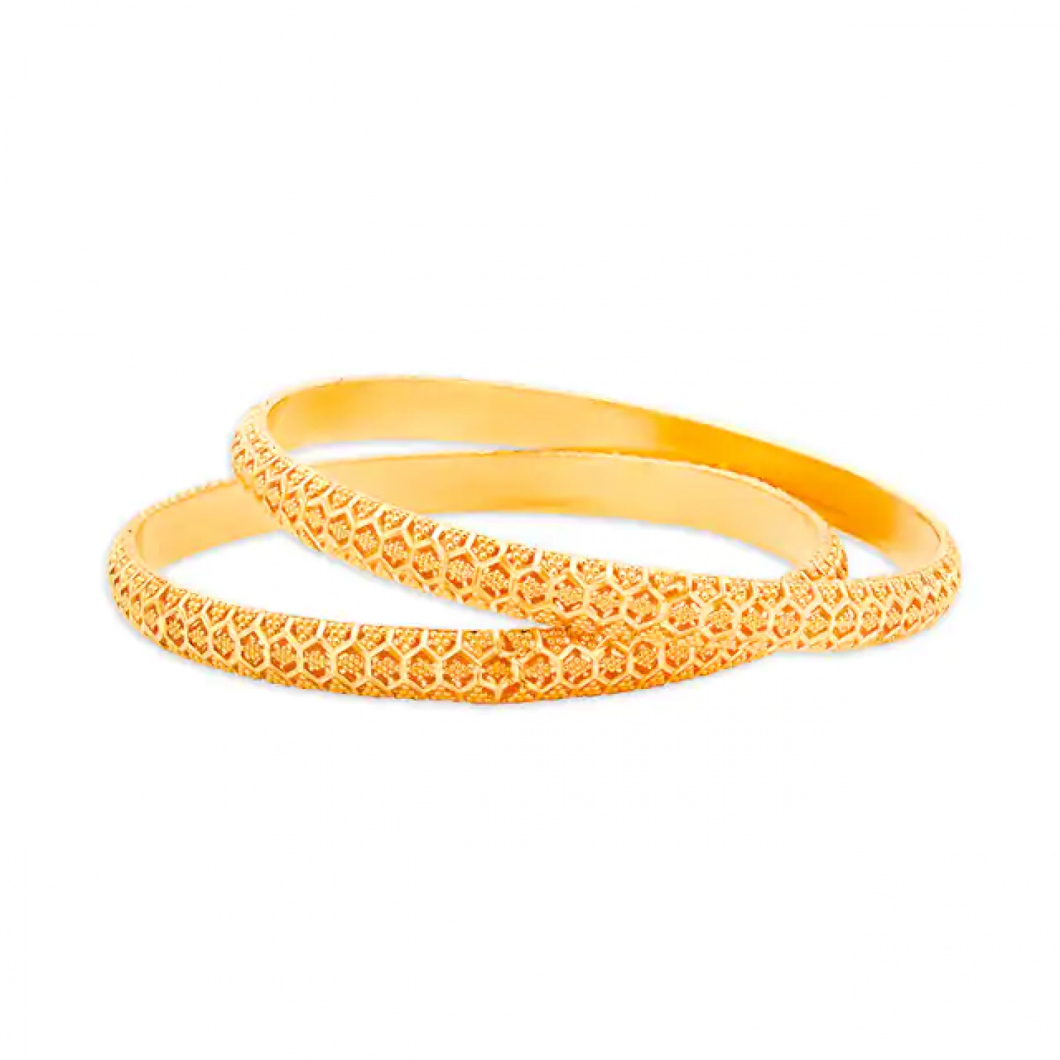 Enchanting Gold Bangles