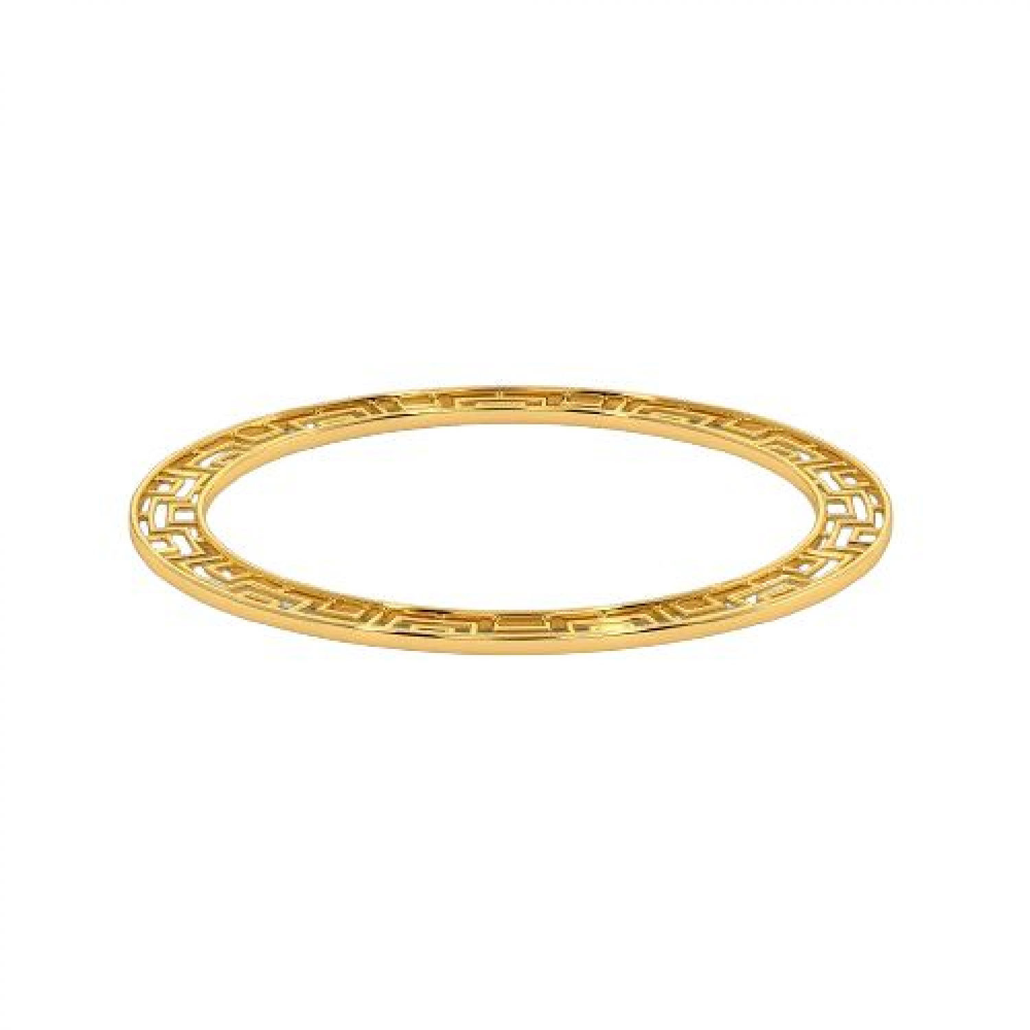 Lylian Round Gold Bangles