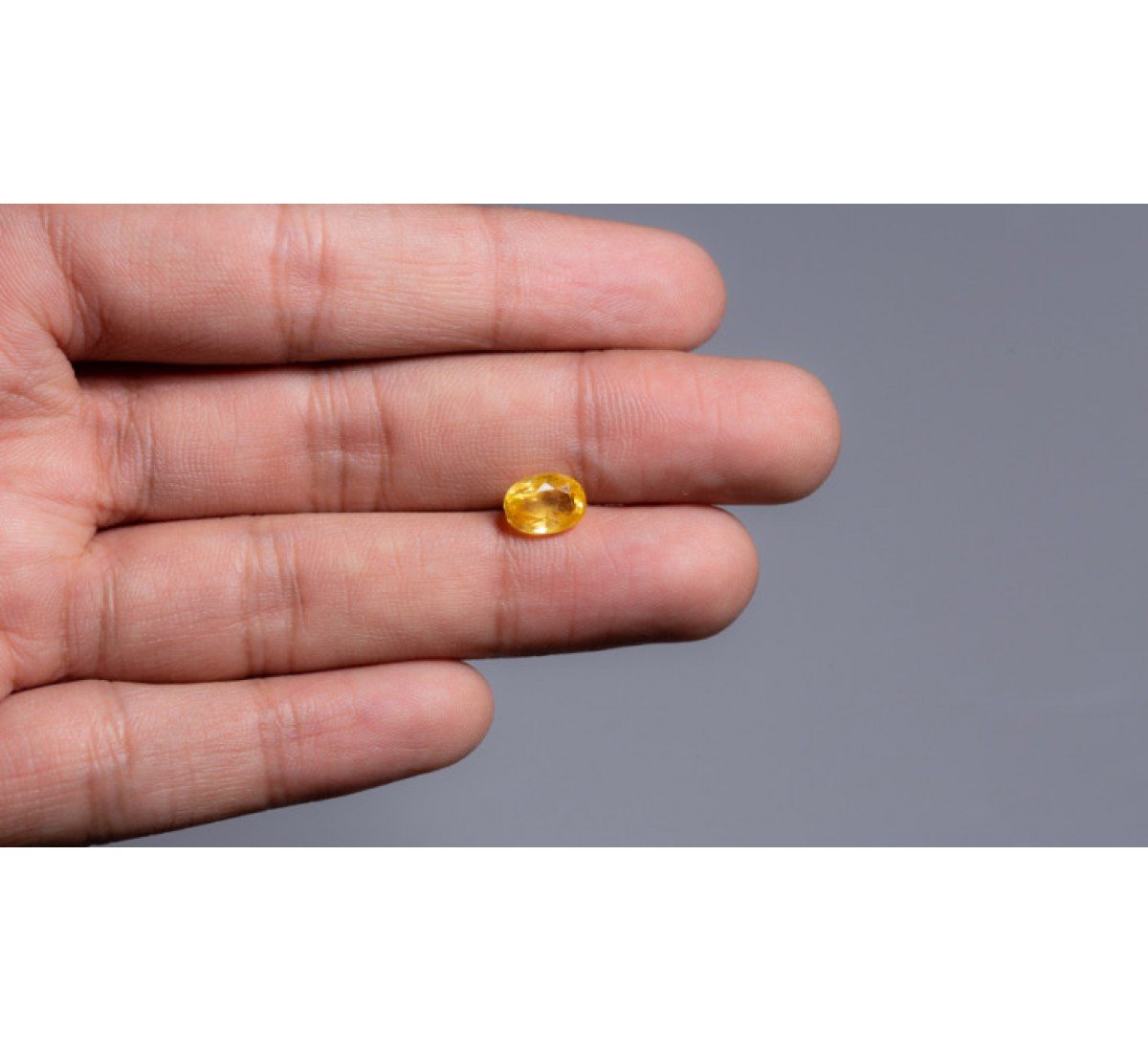 Natural Yellow Sapphire 2.85 Carat