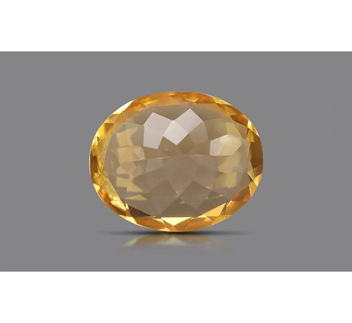 Citrine 12X10 MM 4.08 Carats