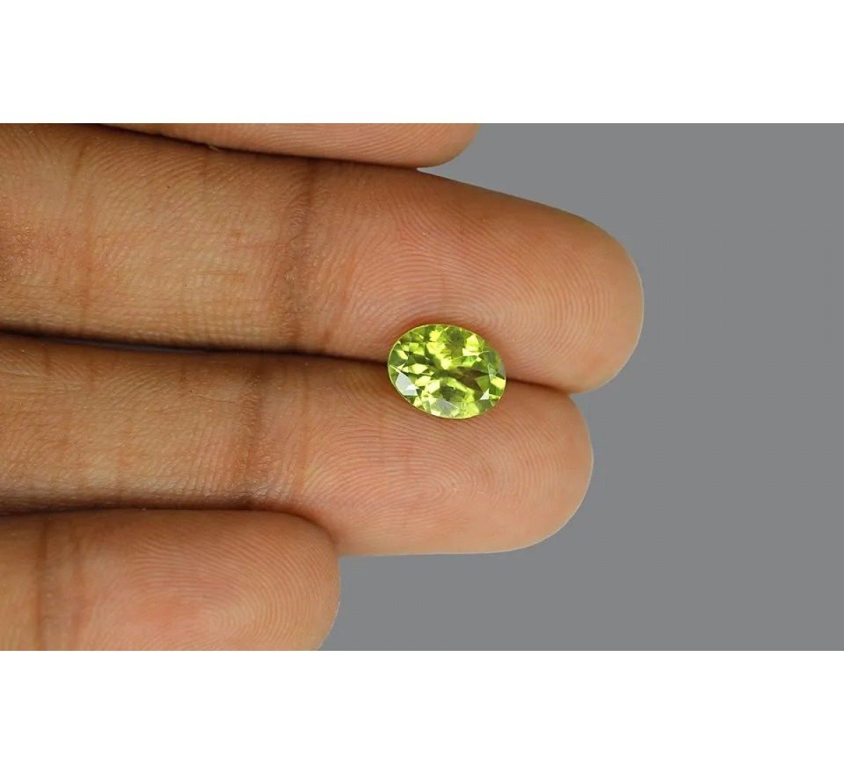 Peridot 9X7 MM 1.85 Carats