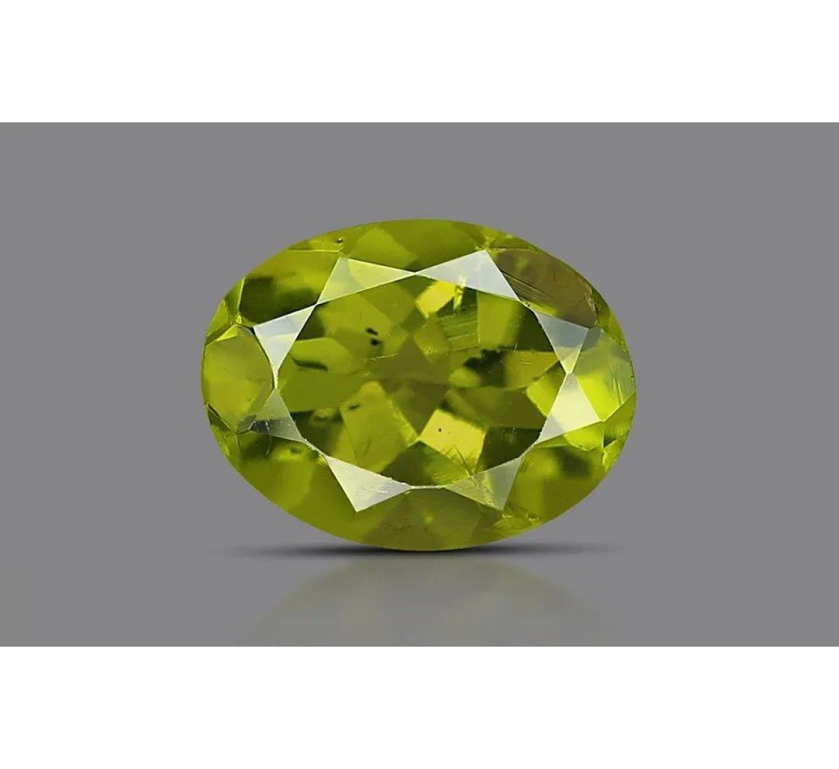 Peridot 9X7 MM 2.02 Carats