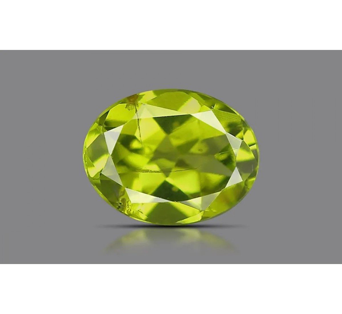 Peridot 9X7 MM 1.64 Carats