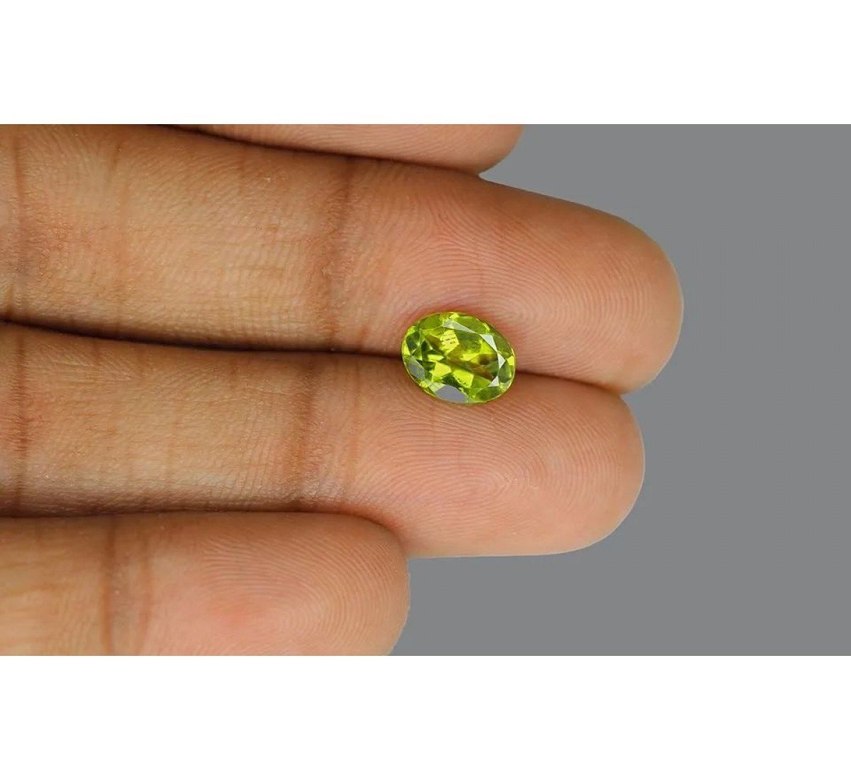 Peridot 9X7 MM 1.64 Carats