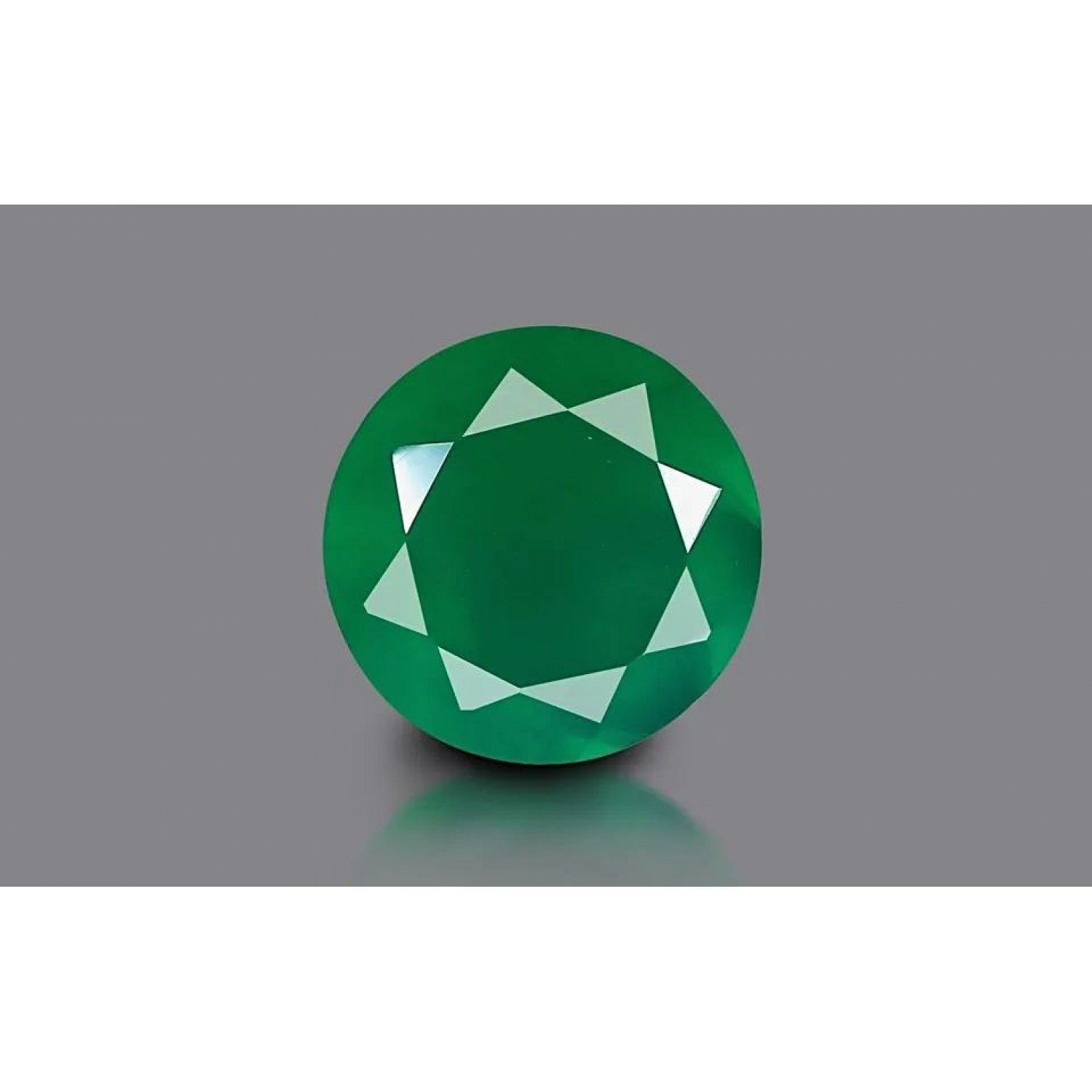 Green Onyx 9 MM 2.38 Carats
