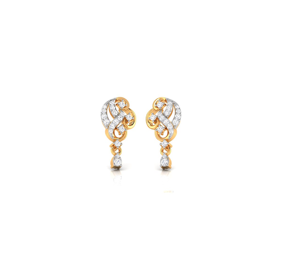 Blaine Love Diamond Earrings