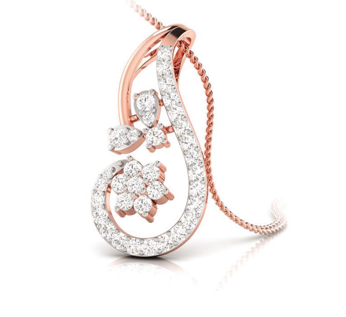 Halo Glow Diamond Pendant