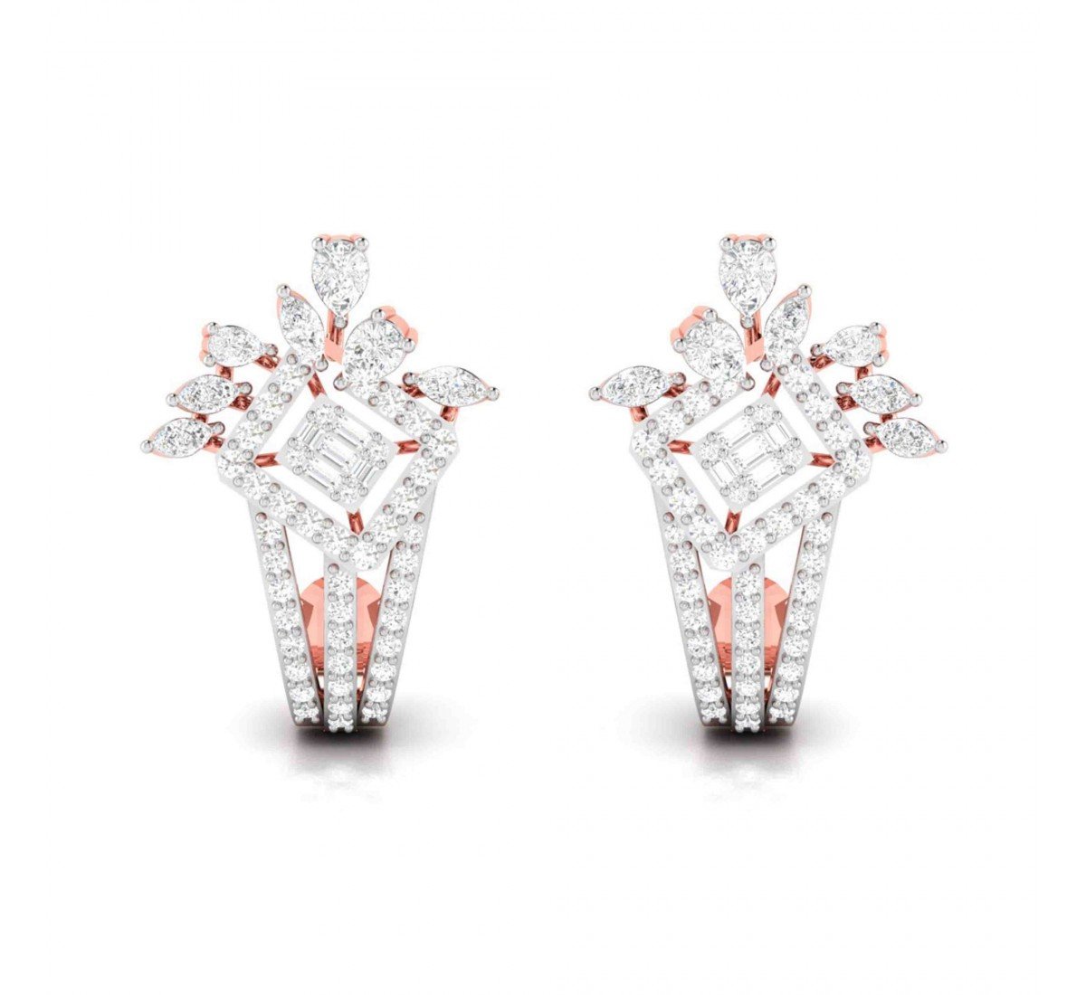 Aroha Azura Diamond Hoops
