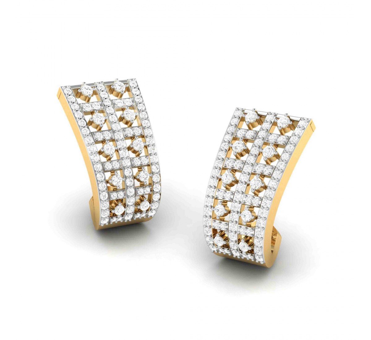 Glorianne Diamond Hoops