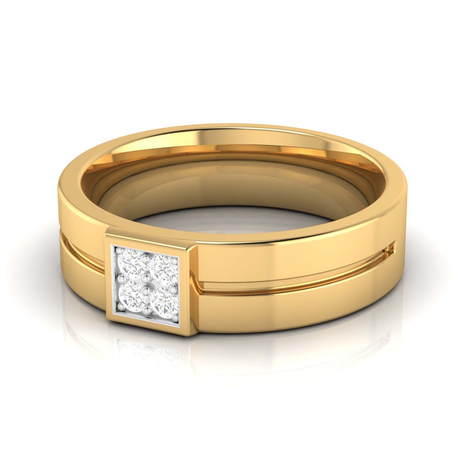 Rose Diamond Band
