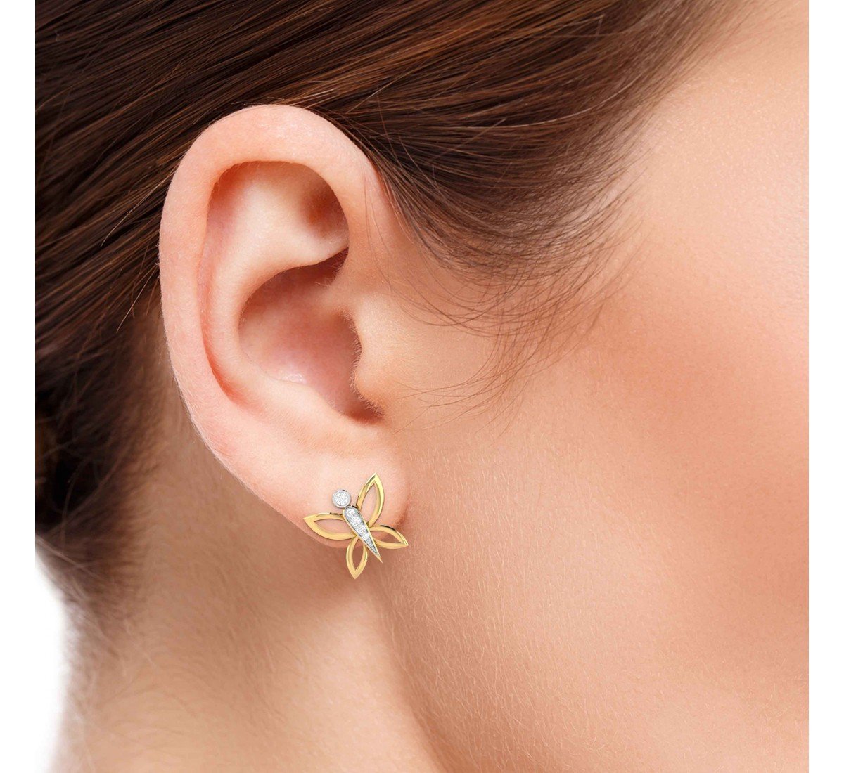 Circlet Diamond Earrings