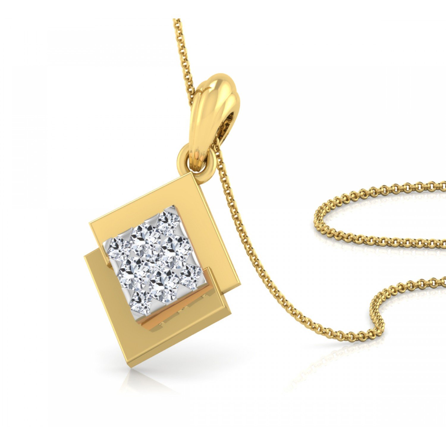 Angelina Diamond Pendant