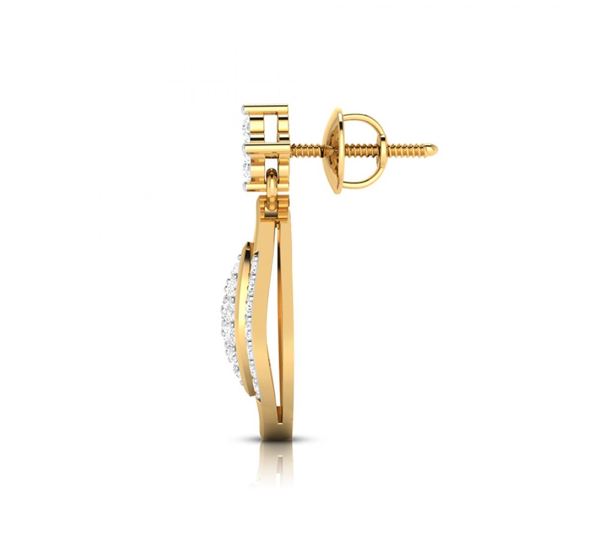 Kriya Drop Diamond Earrings