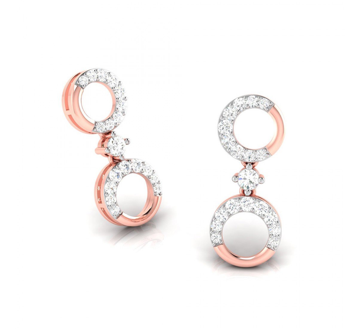 Pleasing Drop Diamond Earrings