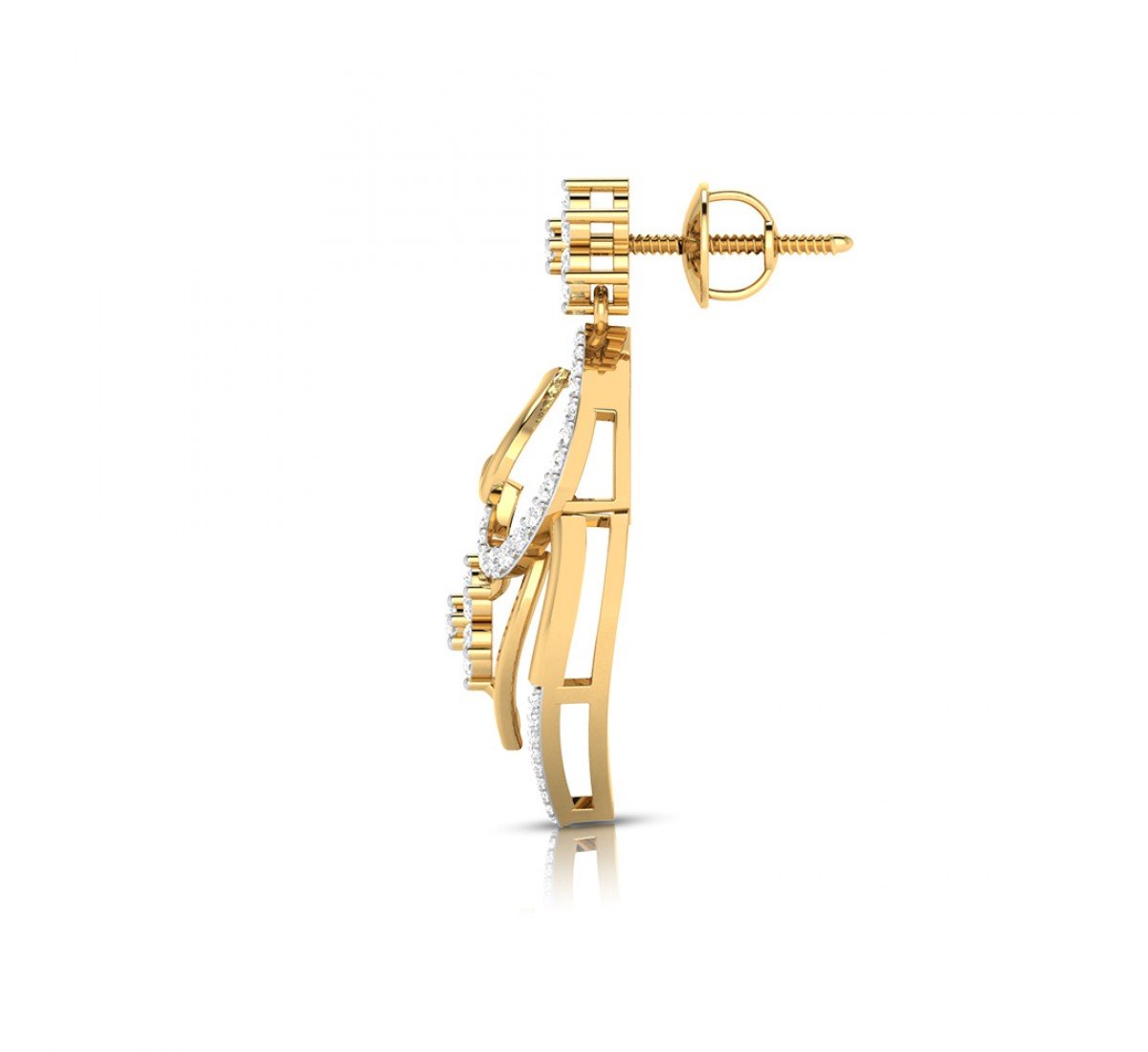Avey Drop Diamond Earrings