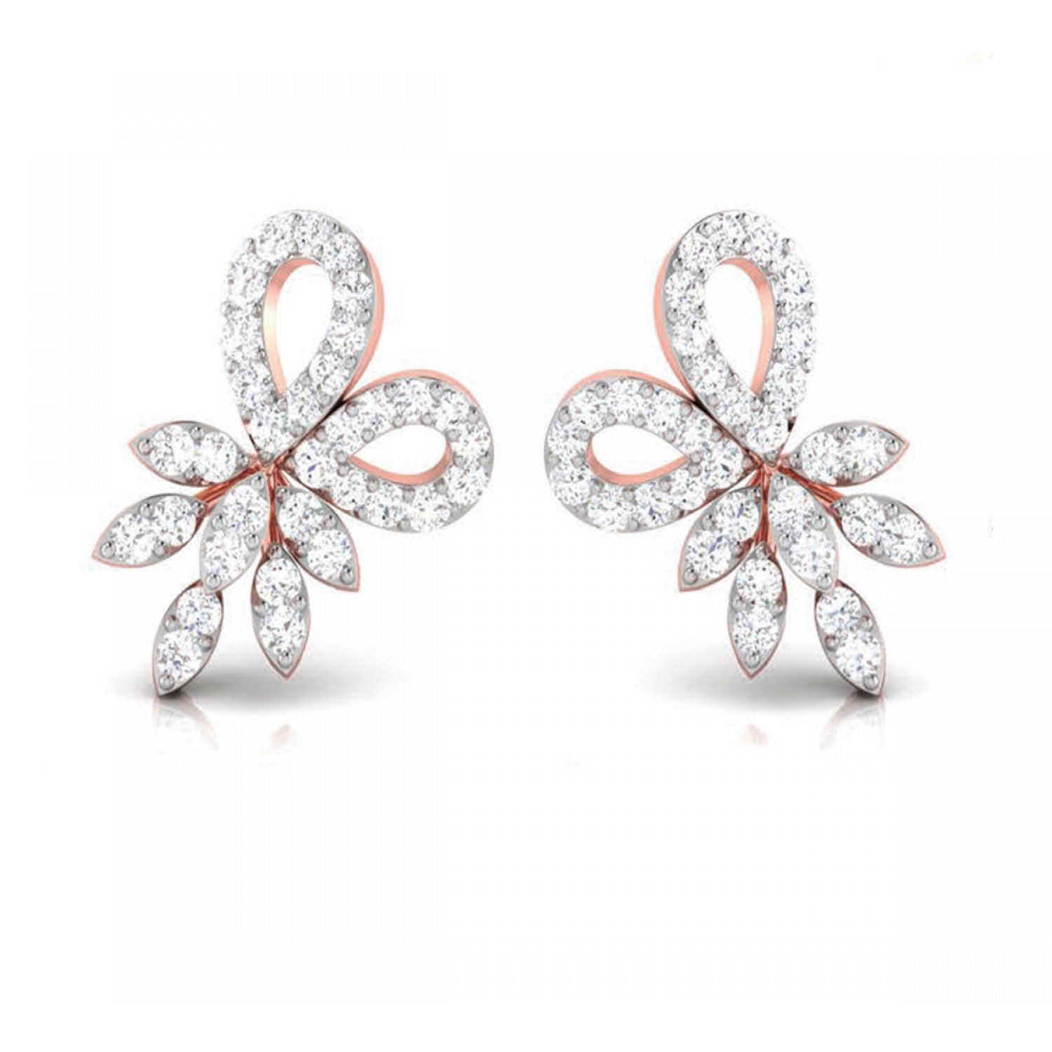 Erin Dame Diamond Earrings