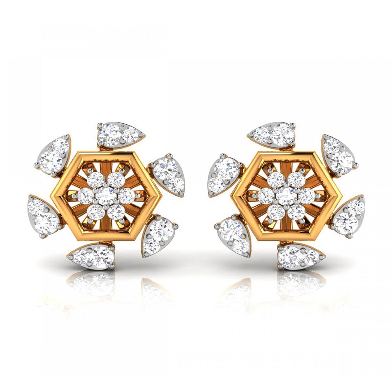 Hug Diamond Earrings