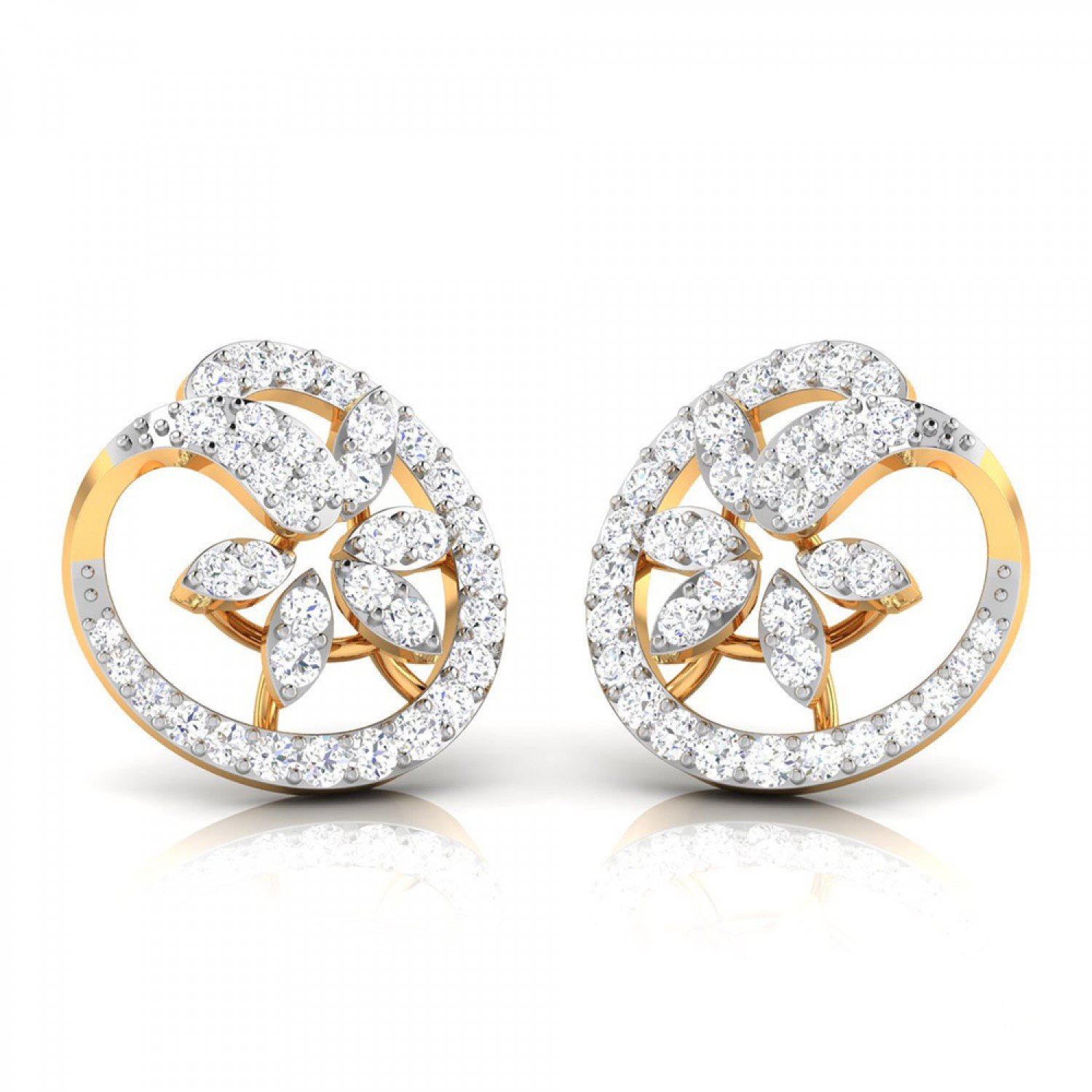 Array Diamond Earrings