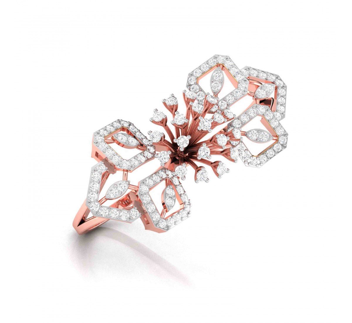 Mudhra Cocktail Diamond Ring