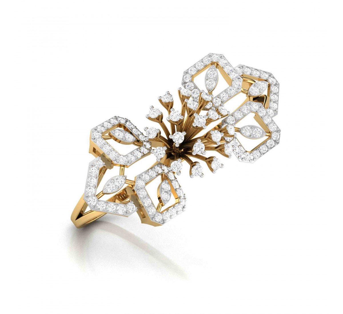 Mudhra Cocktail Diamond Ring