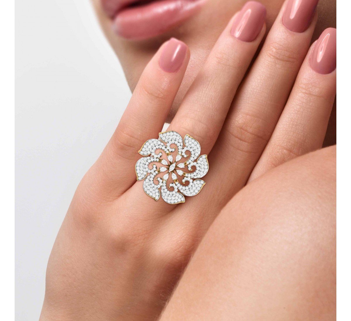 Tena Cocktail Diamond Ring