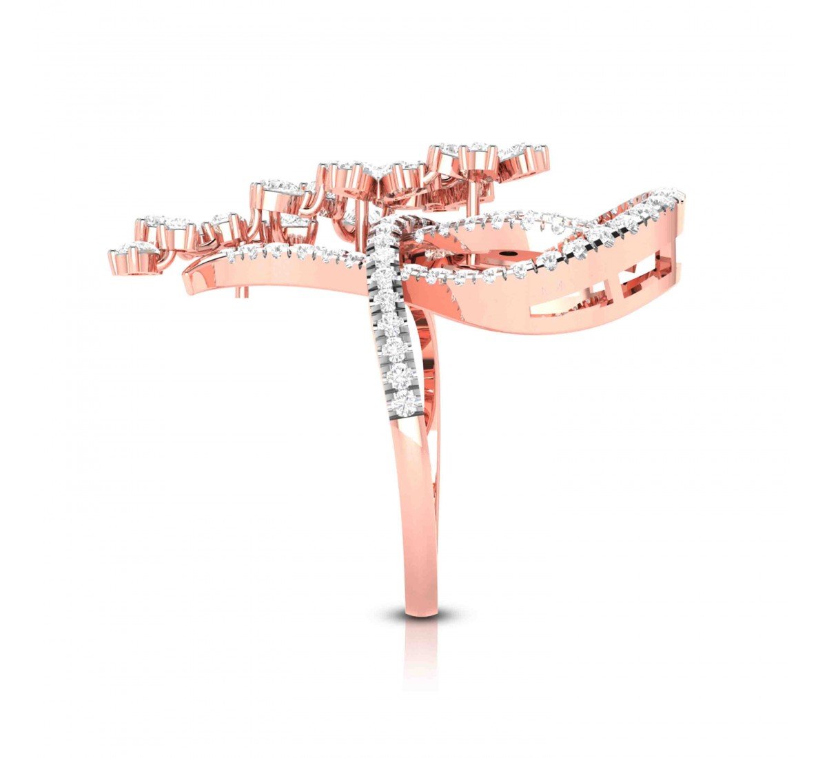 Sharlene Iolite Diamond Ring