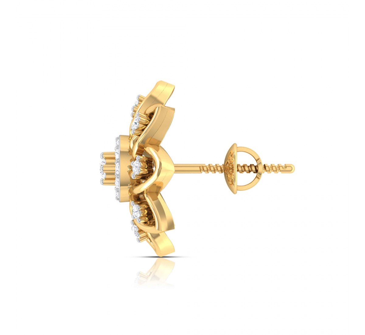 Demure Diamond Earrings