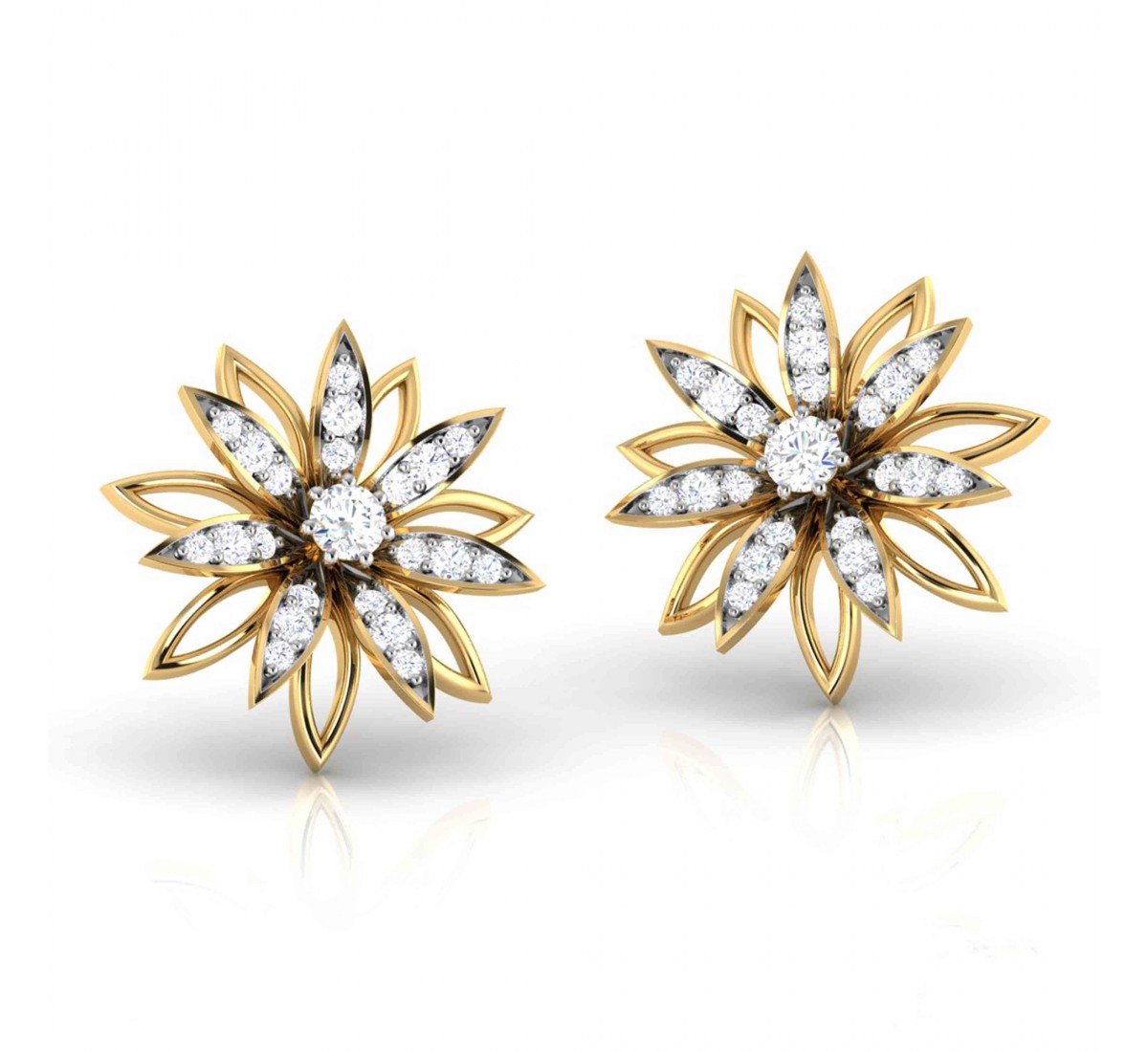 Erica Paisley Diamond Earrings