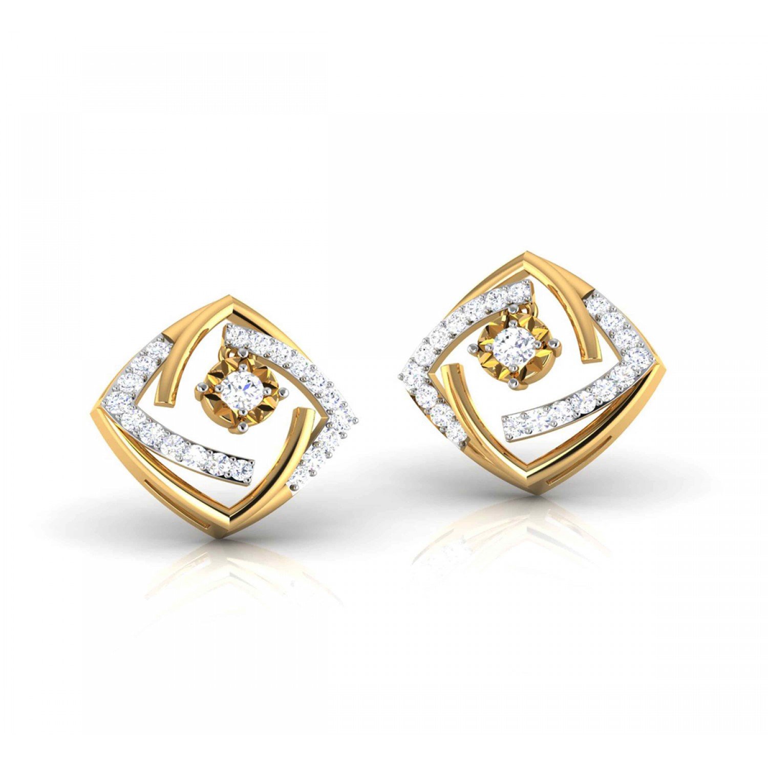 Renata Diamond Stud Earrings