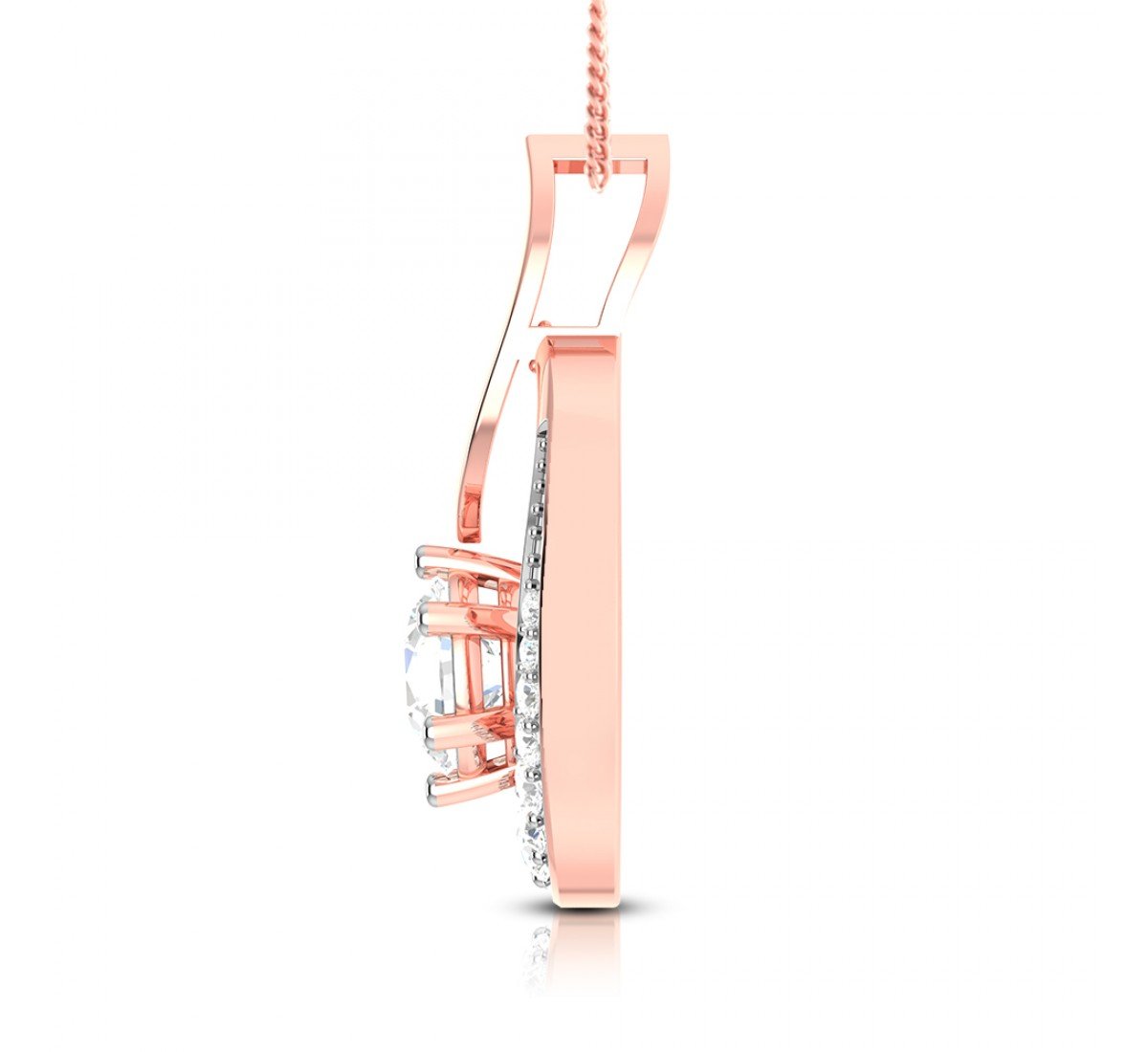 Daffodil Oria Diamond Pendant